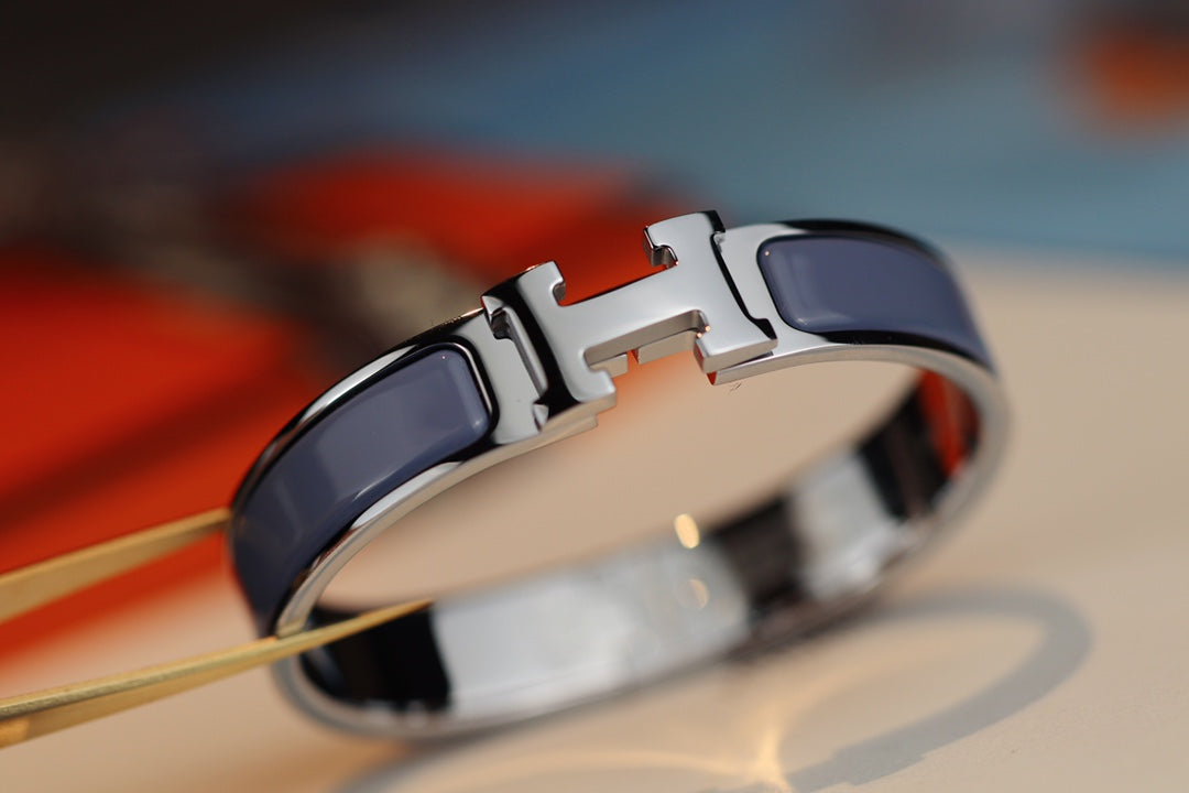 Aura H ARMREIF 12MM BLAUGRAU