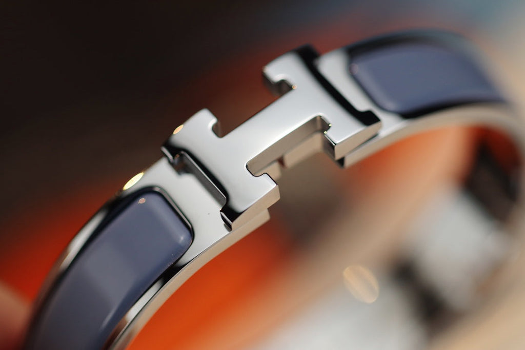 Aura H ARMREIF 12MM BLAUGRAU