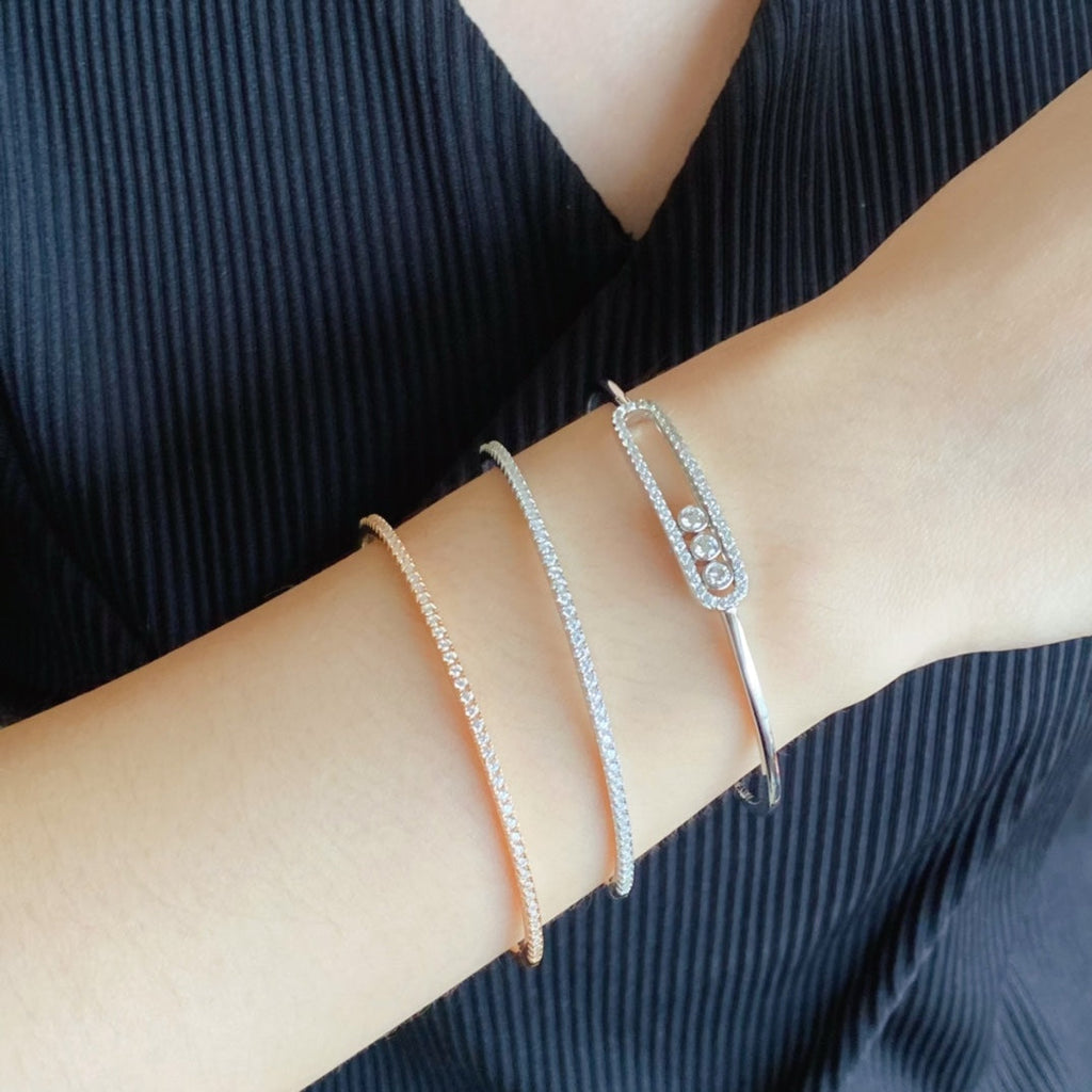 Aura MINI DIAMOND TENNIS BRACELET