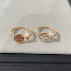 Aura SUN 1 DIAMOND PINK MOP RING
