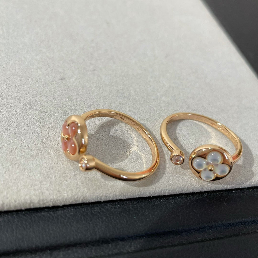 Aura SUN 1 DIAMOND PINK MOP RING
