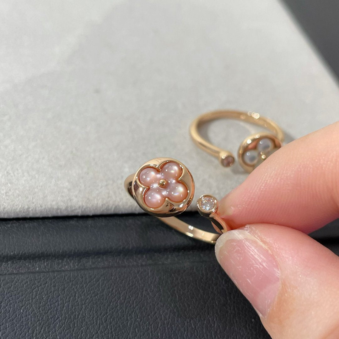 Aura SUN 1 DIAMOND PINK MOP RING