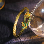 Aura FORCE 10 GOLD GREEN DIAMOND PAVED