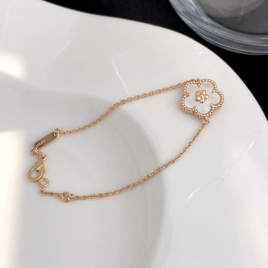 Aura LUCKY SPRING ROSE GOLD MOP BRACELET