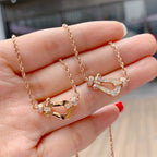 Aura FORCE 10 HALSKETTE MIT ROSÉGOLD UND DIAMANTEN