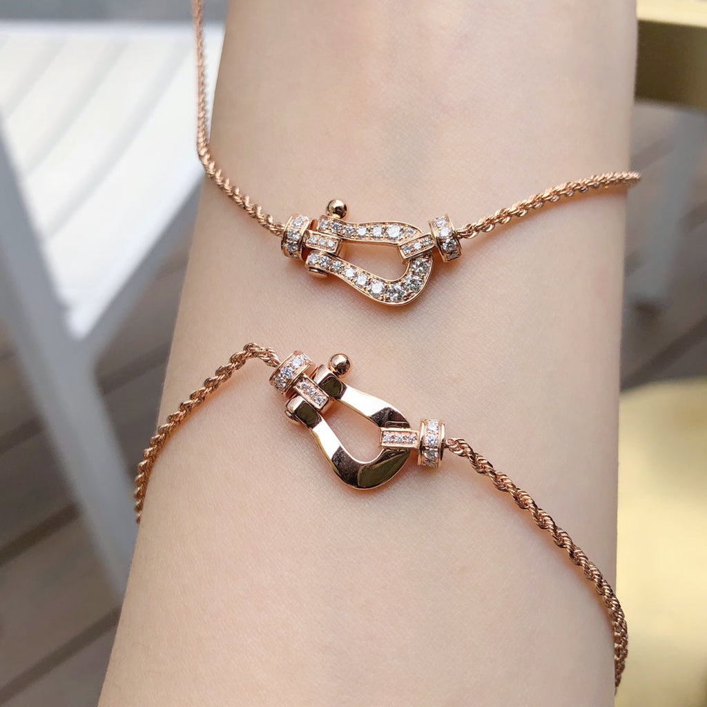 Aura FORCE 10 HALSKETTE MIT ROSÉGOLD UND DIAMANTEN