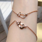 Aura FORCE 10 HALSKETTE MIT ROSÉGOLD UND DIAMANTEN