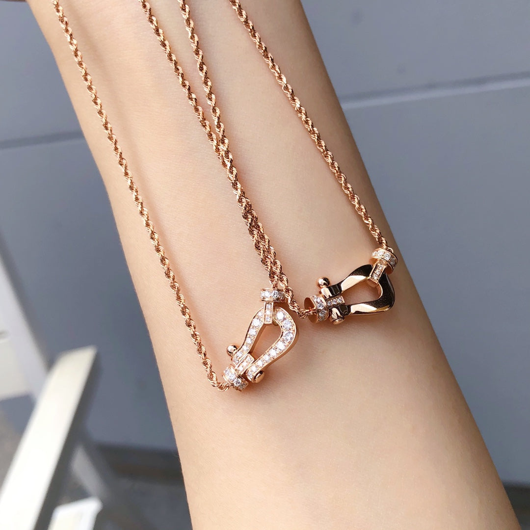 Aura FORCE 10 HALSKETTE MIT ROSÉGOLD UND DIAMANTEN