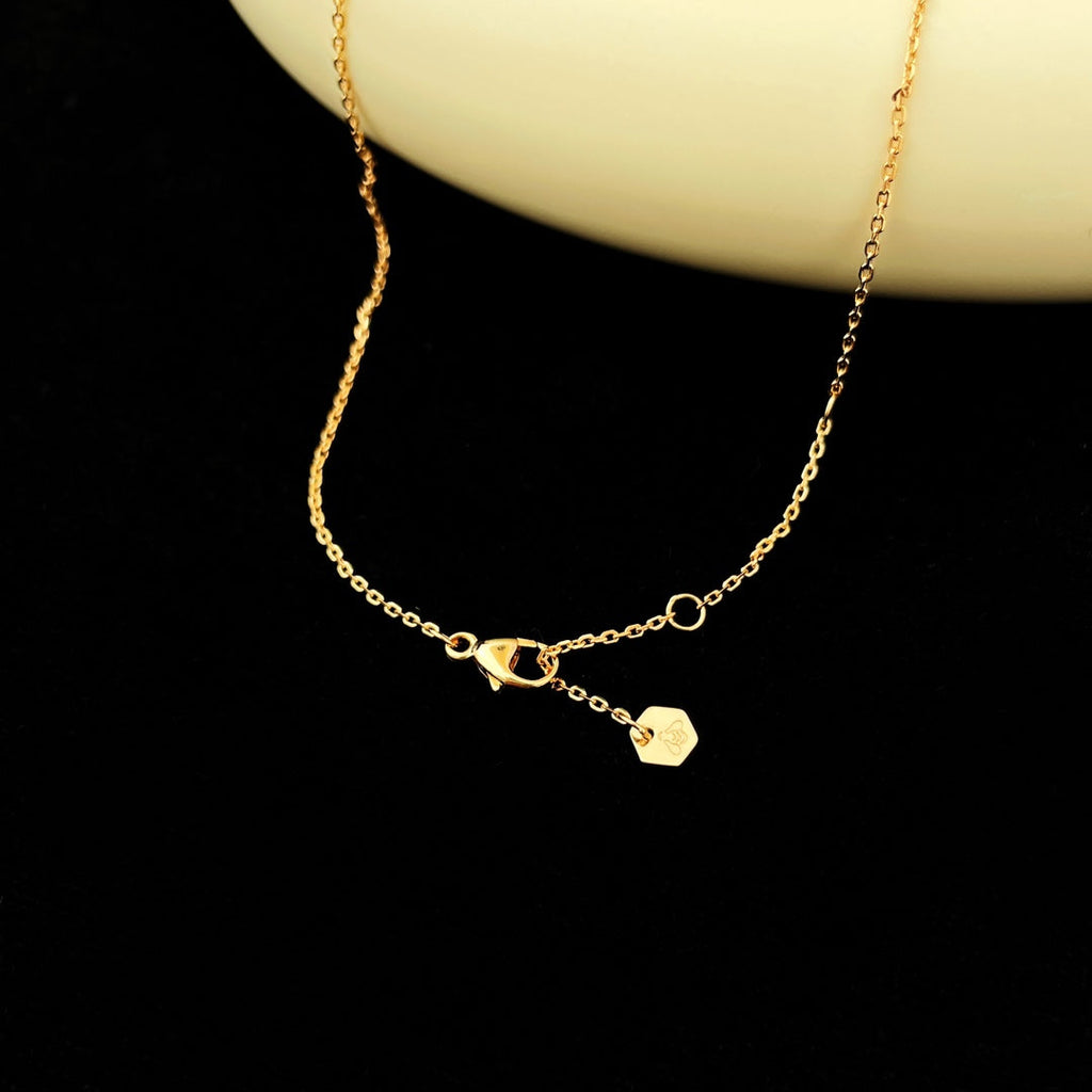 Aura BEE MINI PEDANT DIAMOND NECKLACE