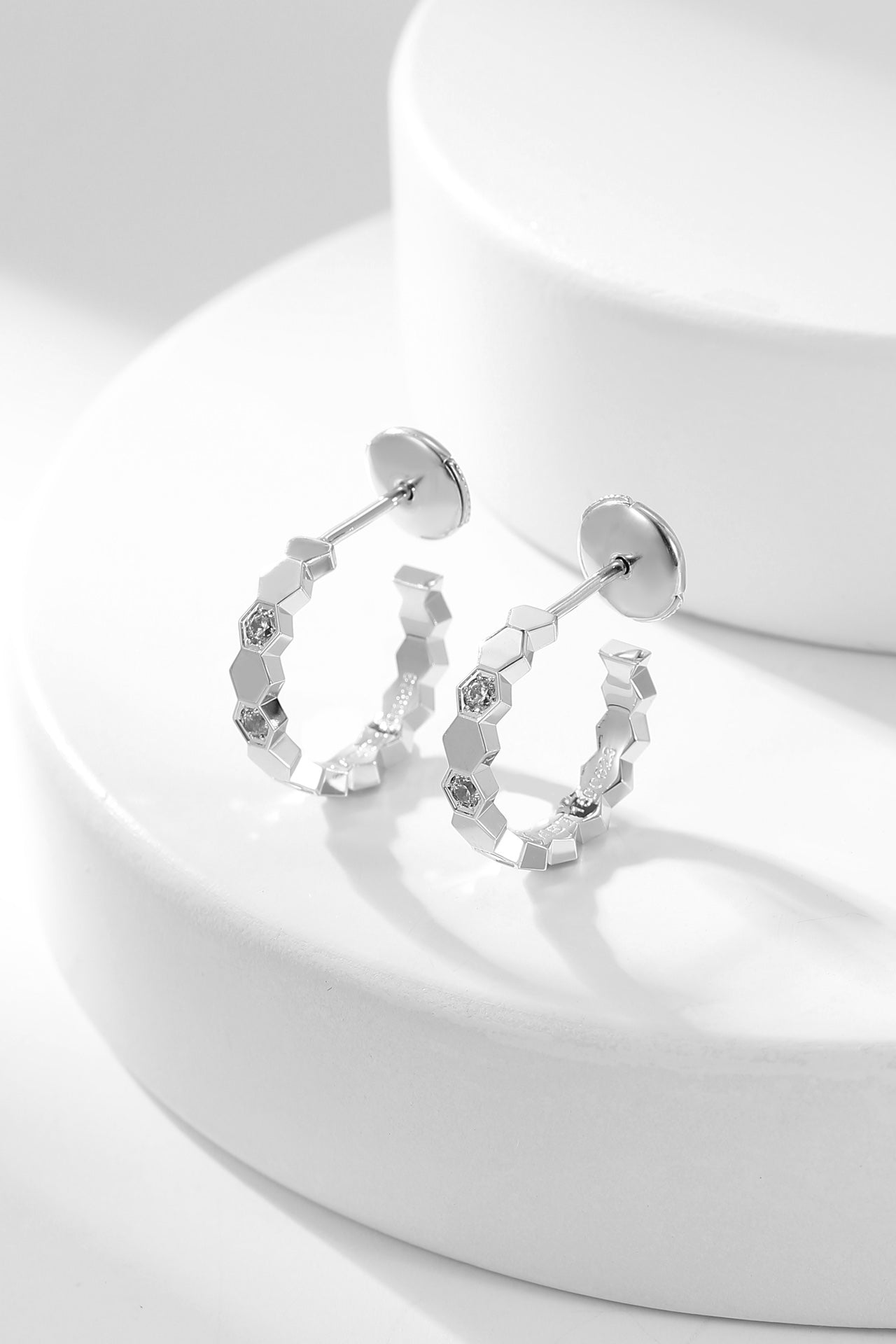 Aura BEE LOVE DIAMOND CREOLEN