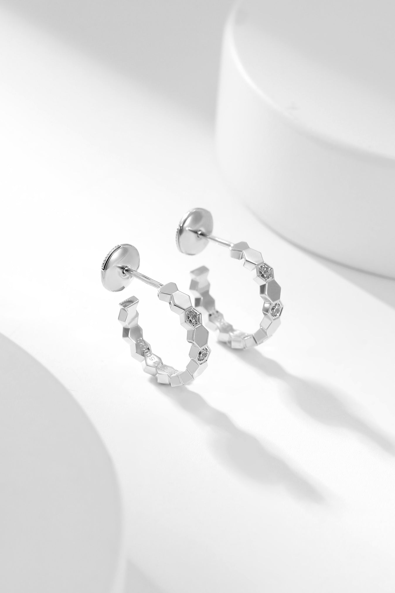 Aura BEE LOVE DIAMOND CREOLEN