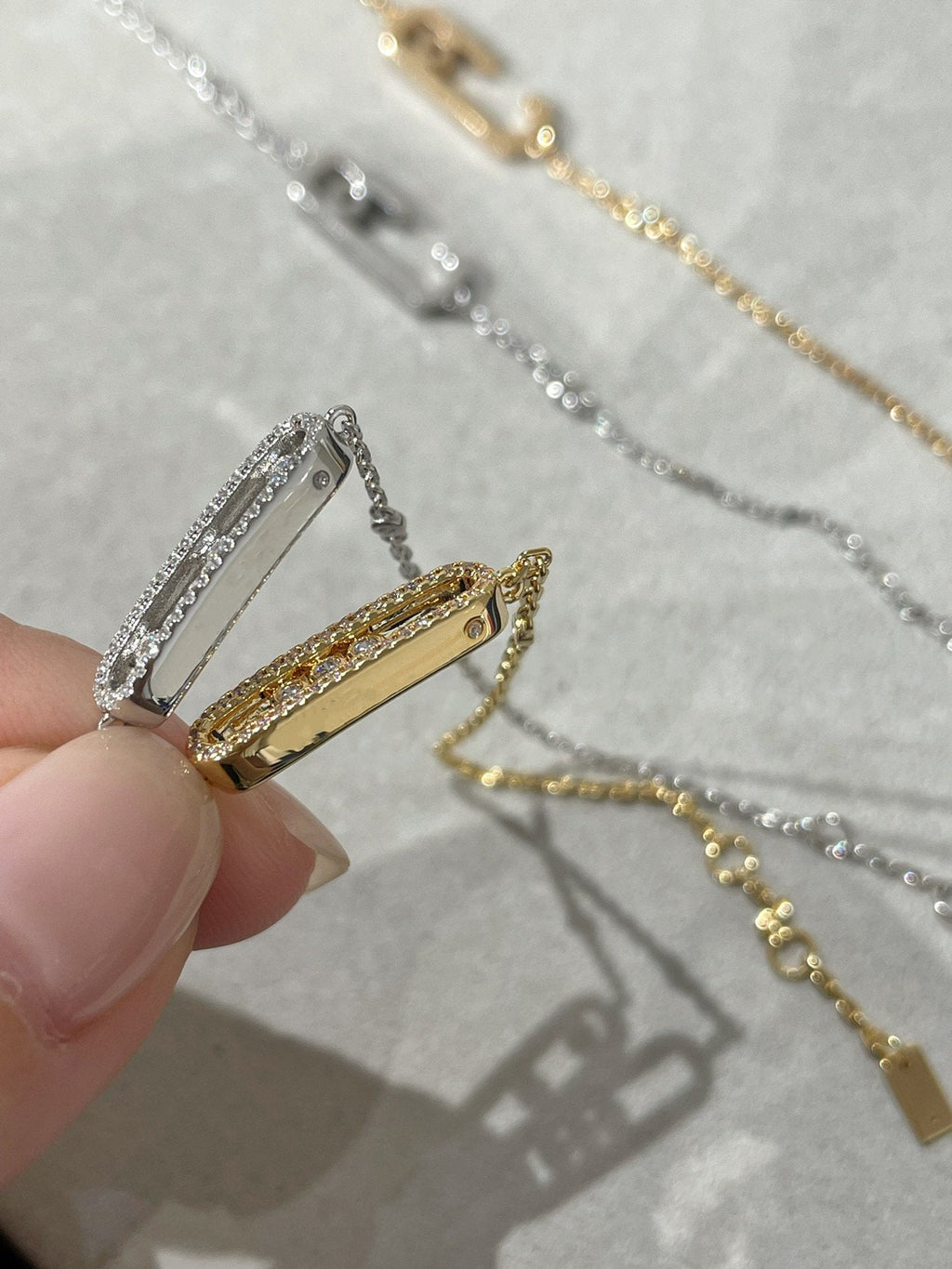 [Aura ] BABY MOVE DIAMOND BRACELET