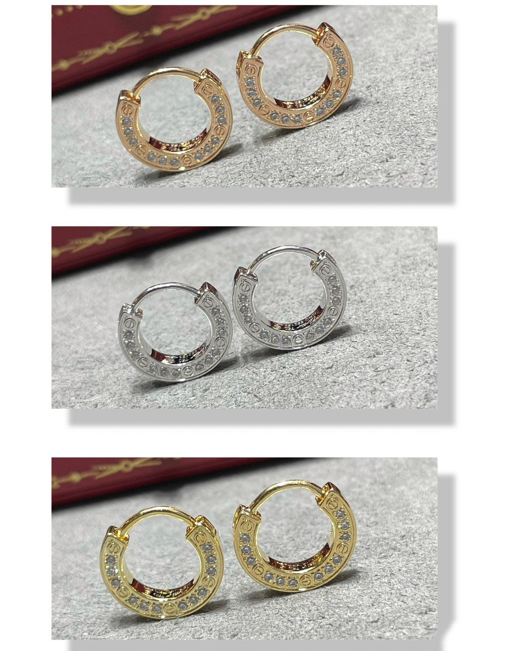 Aura LOVE DIAMOND OHRRINGE