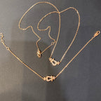 Aura FORCE 10 DIAMANT ROSÉGOLD HALSBAND MINI MODELL