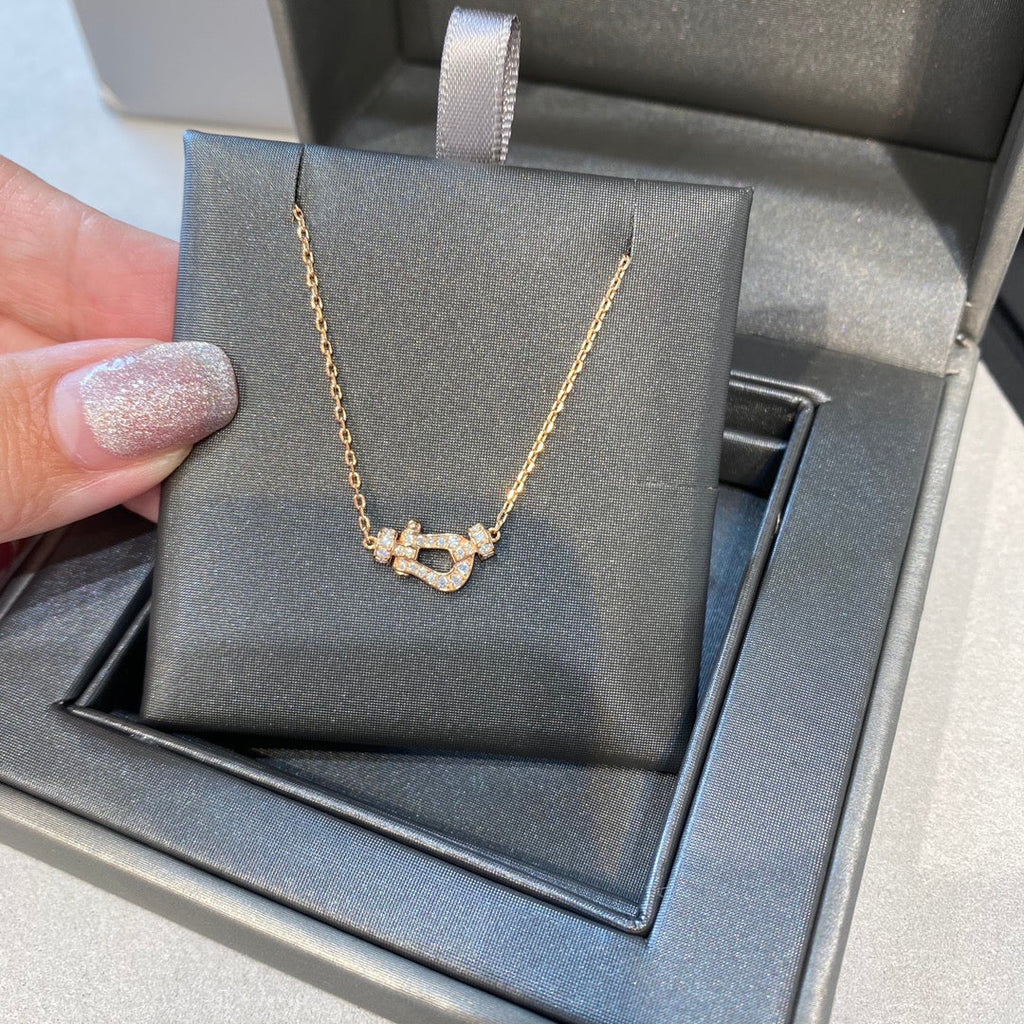 Aura FORCE 10 DIAMANT ROSÉGOLD HALSBAND MINI MODELL