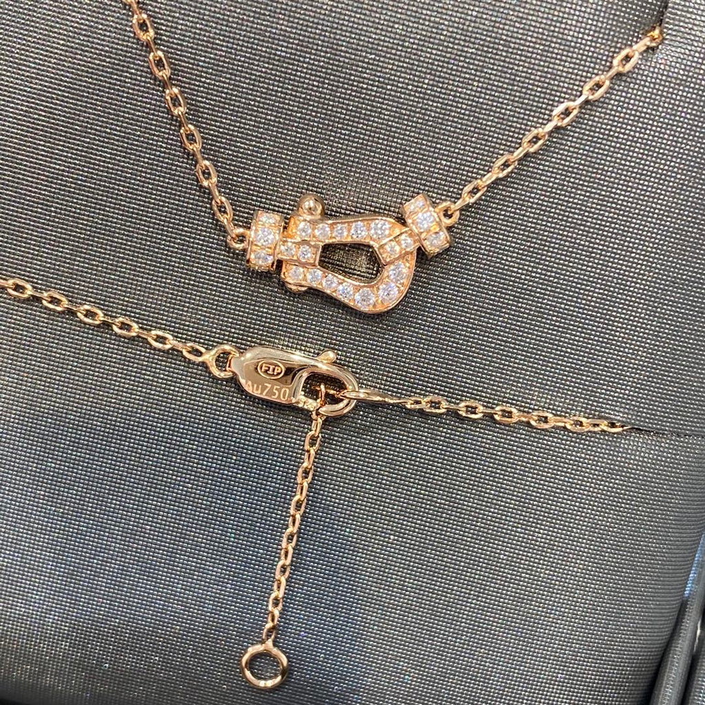 Aura FORCE 10 DIAMANT ROSÉGOLD HALSBAND MINI MODELL