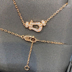 Aura FORCE 10 DIAMANT ROSÉGOLD HALSBAND MINI MODELL