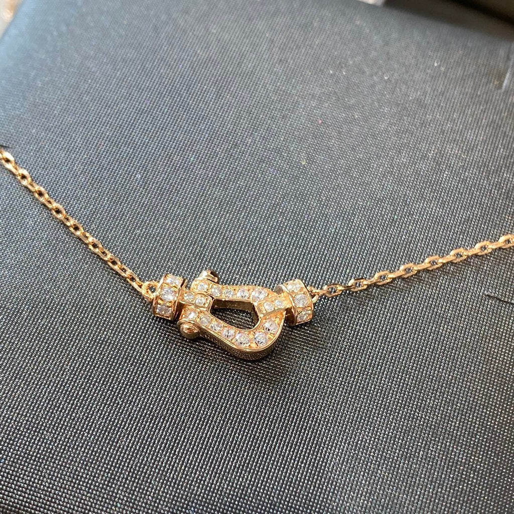 Aura FORCE 10 DIAMANT ROSÉGOLD HALSBAND MINI MODELL