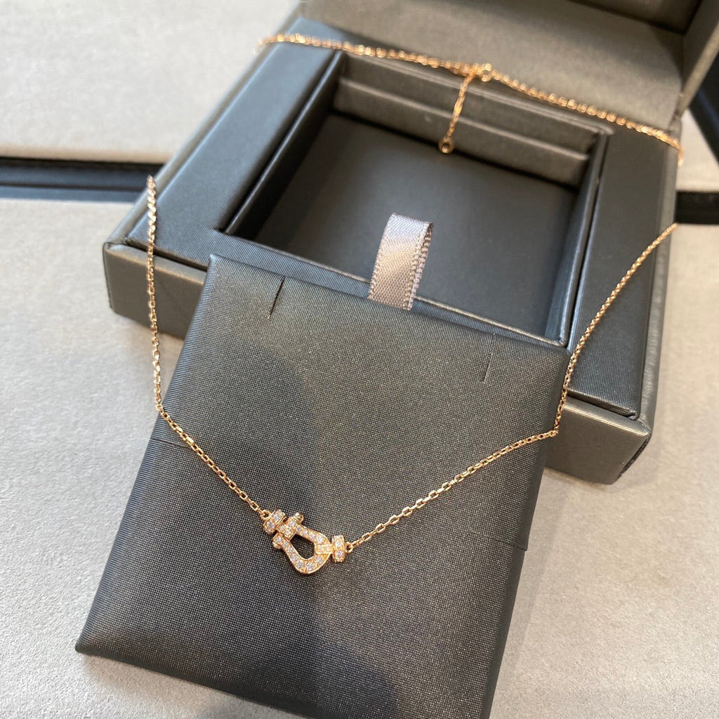 Aura FORCE 10 DIAMANT ROSÉGOLD HALSBAND MINI MODELL