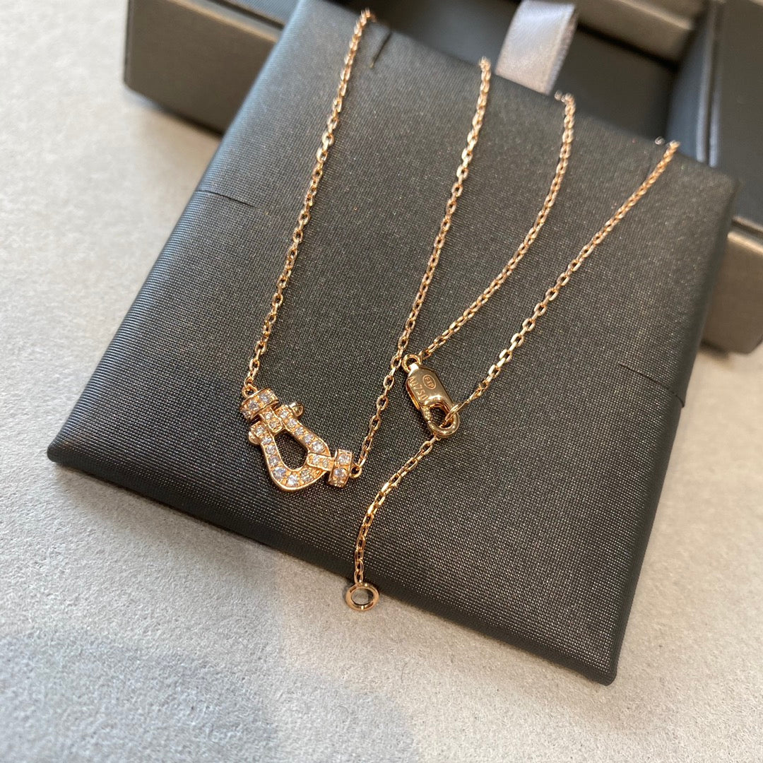 Aura FORCE 10 DIAMANT ROSÉGOLD HALSBAND MINI MODELL