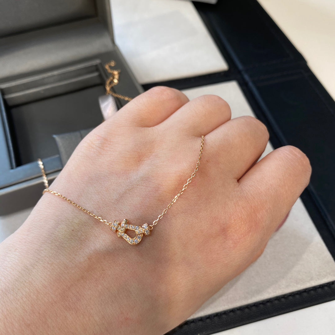 Aura FORCE 10 DIAMANT ROSÉGOLD HALSBAND MINI MODELL