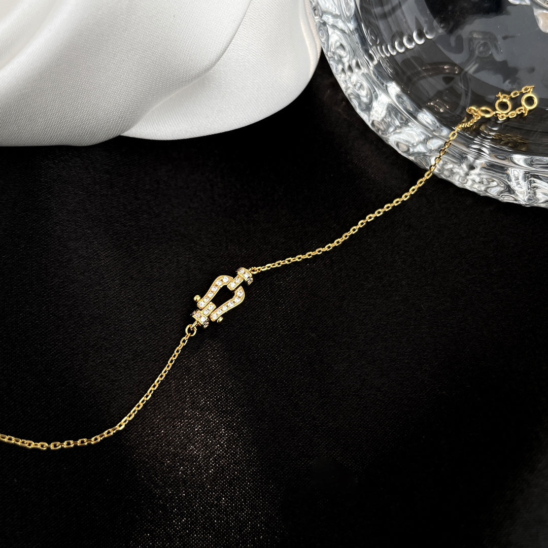 Aura FORCE 10 FULL DIAMOND BUCKLE CHAIN LINK MINI MODEL