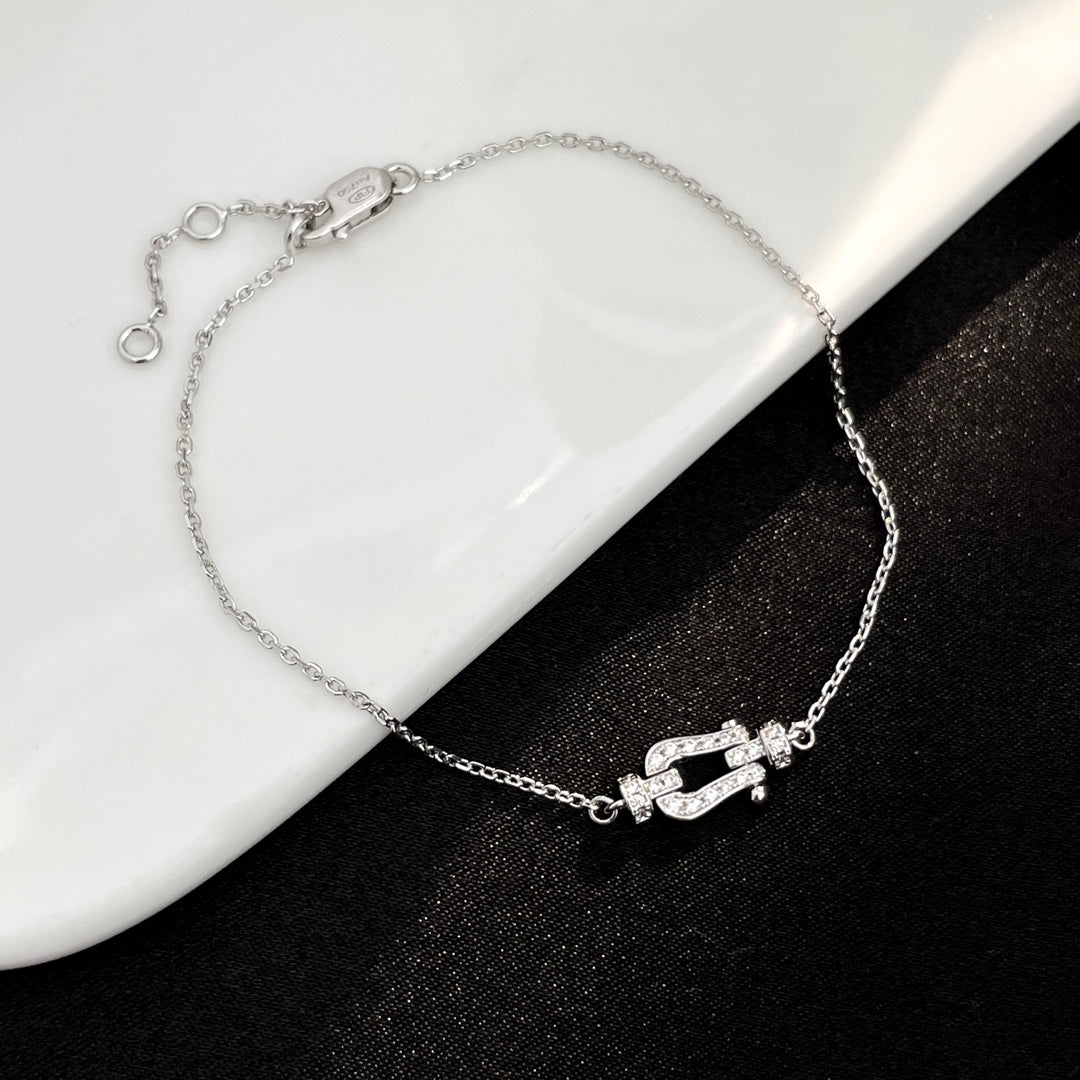Aura FORCE 10 FULL DIAMOND BUCKLE CHAIN LINK MINI MODEL