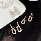 Aura FORCE 10 FULL DIAMOND DROP EARRINGS MEDIUM MODEL