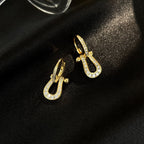 Aura FORCE 10 FULL DIAMOND DROP EARRINGS MEDIUM MODEL