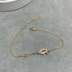Aura FORCE 10 DIAMANT GLIEDERKETTE ROSÉGOLD-ARMBAND
