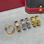 Aura LOVE 5.5MM 1 DIAMOND EARRINGS