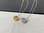 Aura LIENS EVIDENCE DIAMOND PAVED NECKLACE