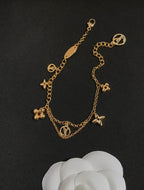 Aura BLOOMING PINK GOLD MOP ARMBAND