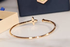 Aura IDYLLE GOLD OPEN BRACELET DIAMOND PAVED
