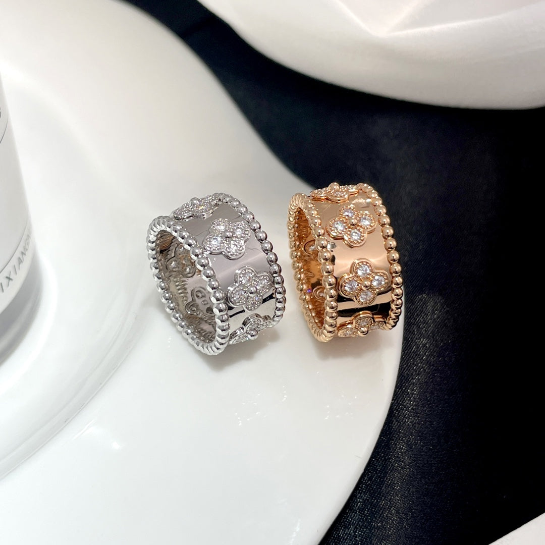 Aura PERLEE DIAMANT GROSSER RING