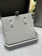 [Aura ] MOVE UNO STUD DIAMOND PAVED OHRRINGE