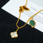 Aura LUCKY SPRING 5 MOTIF GOLD BRACELET