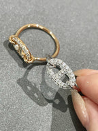 Aura RONDE SMALL DIAMOND RING