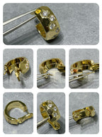 Aura BEE LOVE DIAMOND HOOP OHRRINGE