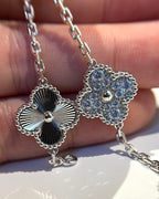 [Aura ]New  CLOVER 5 MOTIF LASER BRACELET COLLECTION