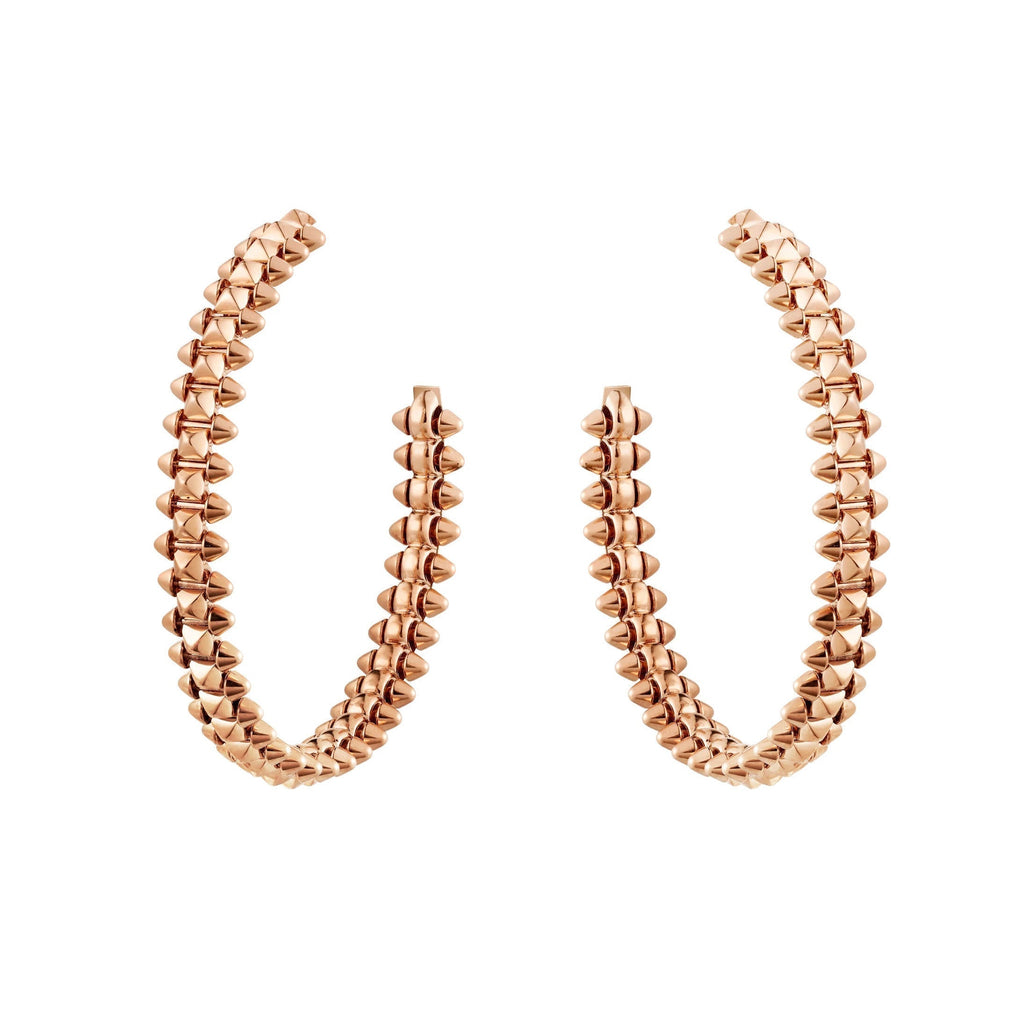 Aura CLASH LARGE HOOP EARRINGS