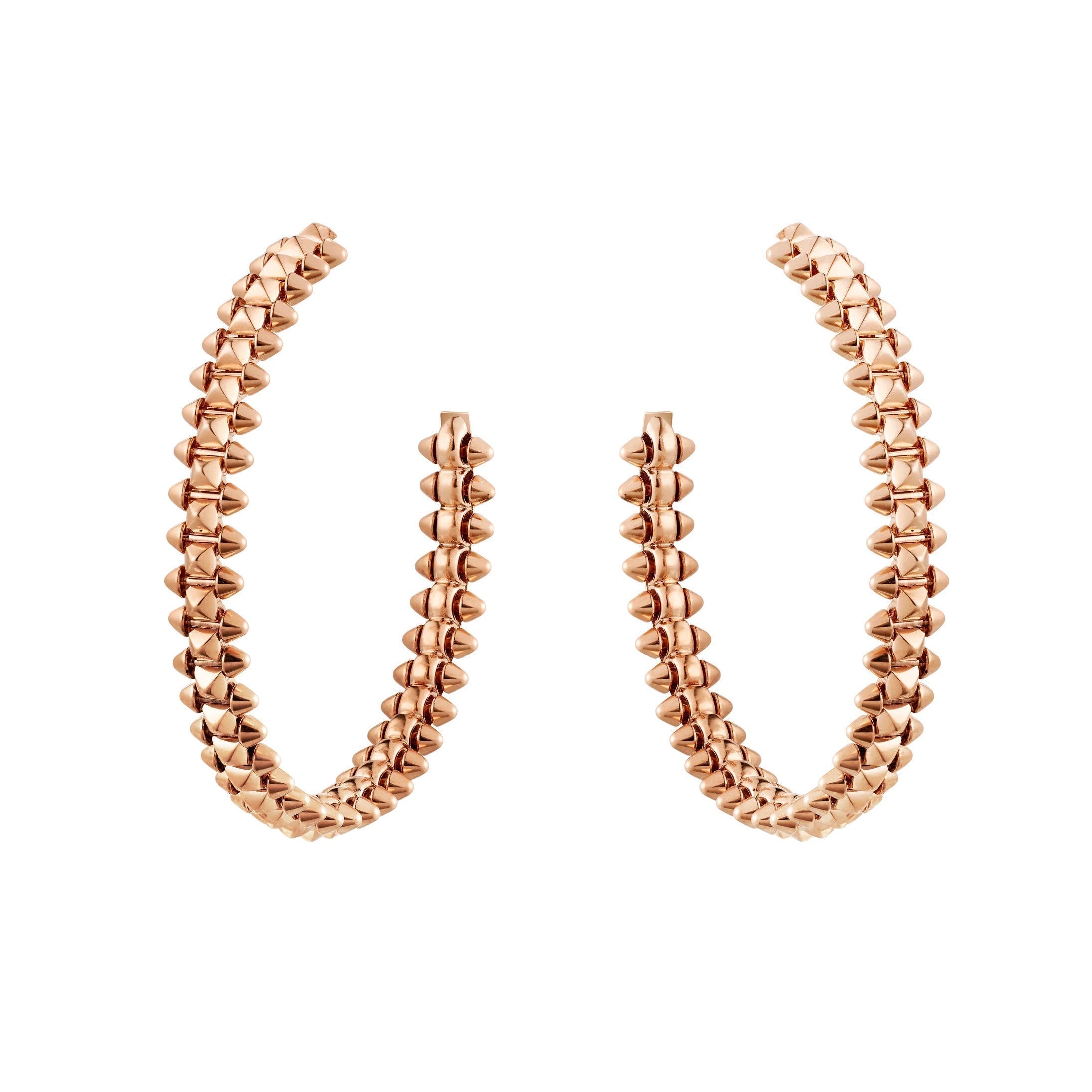 Aura CLASH LARGE HOOP EARRINGS