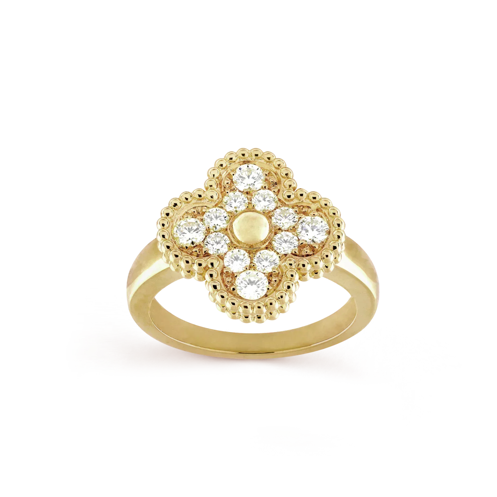 Aura CLOVER DIAMOND RING