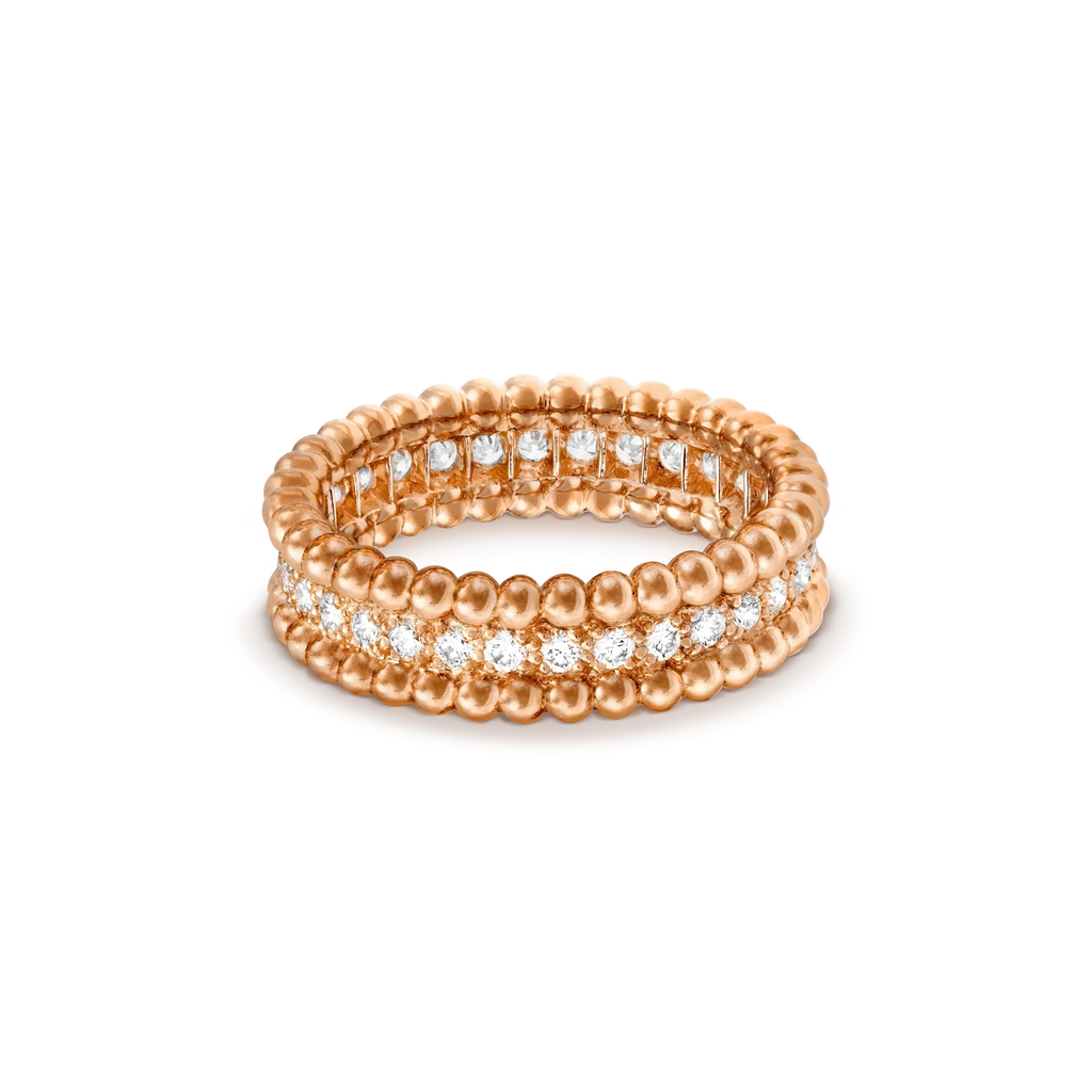 Aura PERLEE DIAMANT ROSEGOLD RING