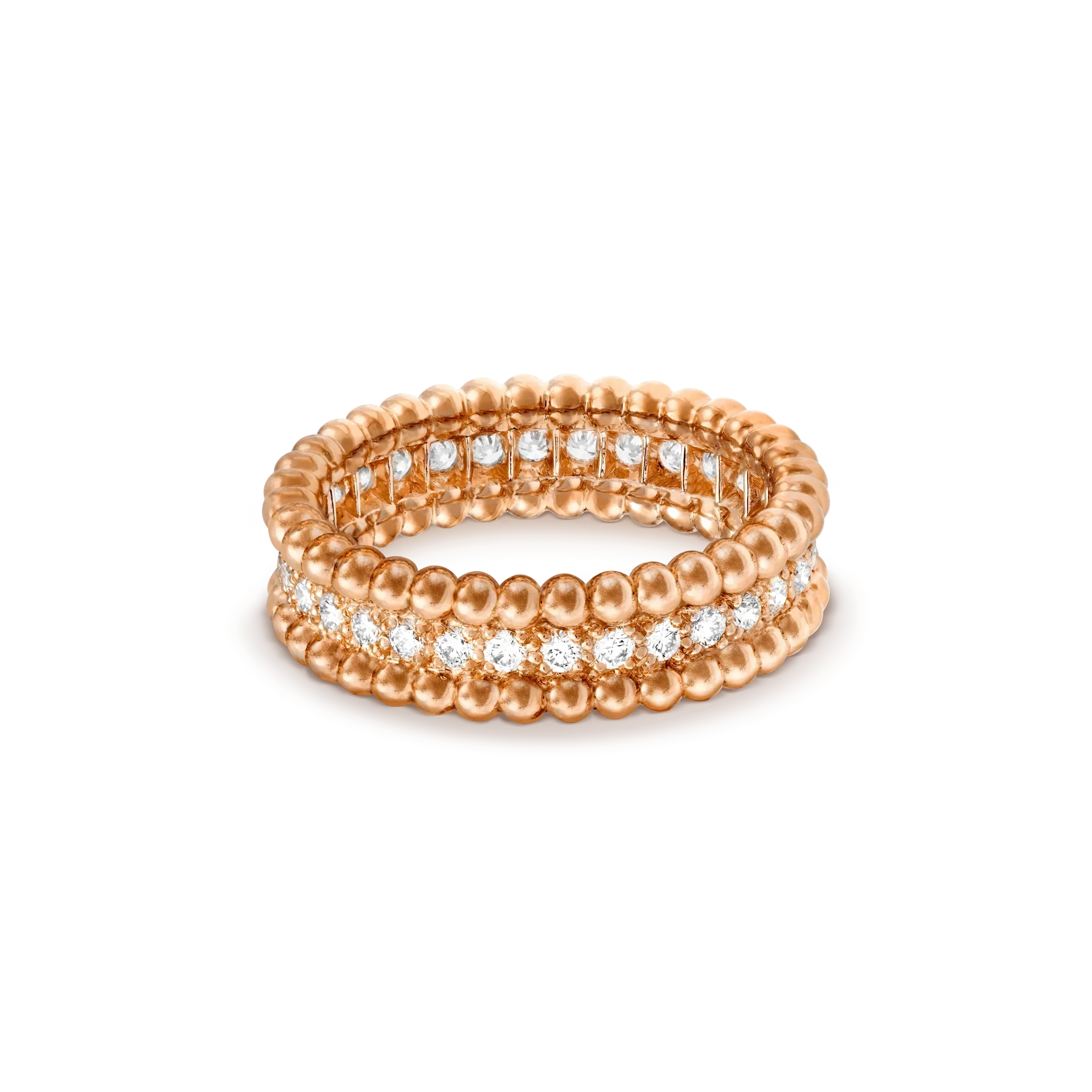 Aura PERLEE DIAMOND ROSE GOLD RING