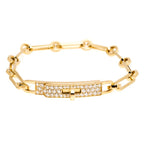 Aura KETTENARMBAND KLEINES MODELL DIAMANT