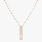 [Aura ] MY FIRST DIAMOND PAVED NECKLACE