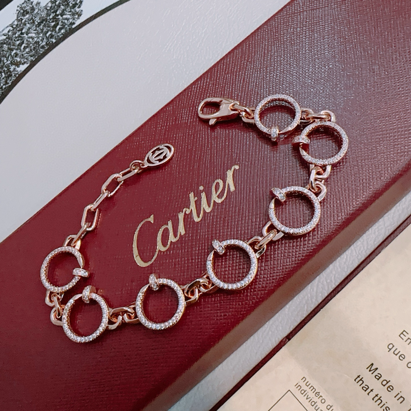 Aura LOVE&JUSTE ARMBAND DIAMANTEN