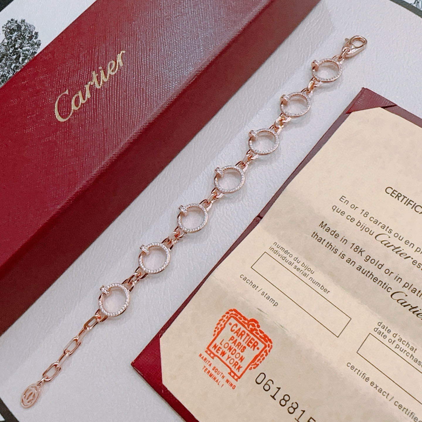 Aura LOVE&JUSTE ARMBAND DIAMANTEN