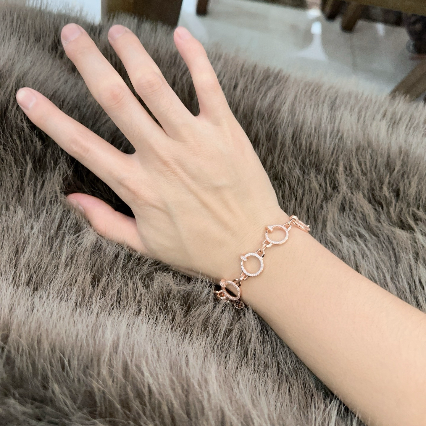 Aura LOVE&JUSTE ARMBAND DIAMANTEN